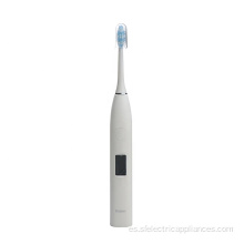 Cepillo de dientes eléctrico de viaje impermeable color blanco